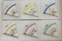 ポケモン 一番くじ ポケピース G賞 ピザ型プレート 6種 コンプリート