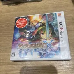最終値下げ 新品未開封 3DS 世界樹の迷宮X シュリンク 保護ケースあり