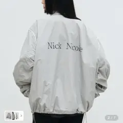 nick&nicole WINDBREAKER JACKET GRAY グレー - メルカリ