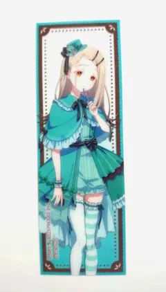 学園アイドルマスター 篠澤広　Chugai Grace Cafe特典クリアしおり