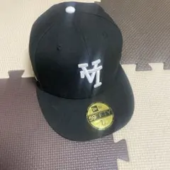 NEW ERA 59FIFTY ブラック キャップ 7 1/4別注デザイン