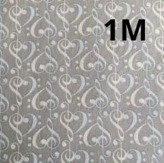 ★処分　ハート柄　音符　USAコットン　マーカス