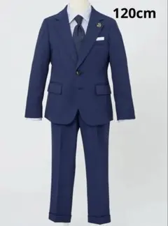 ネイビー スーツ 2ピース ネクタイ付き