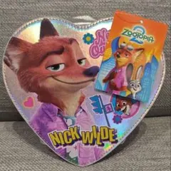 ズートピア ニック・ワイルド ハート型バッグ　しまむら　新品未使用