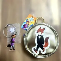 ズートピア★ニックポーチ・チャームセット★新品