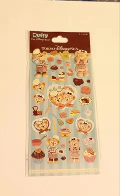 東京ディズニーシー　ダッフィー＆シェリーメイ　シール②