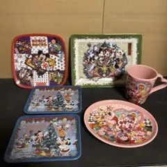 ディズニー　クリスマス プレート マグカップ セット　新年のサムネイル