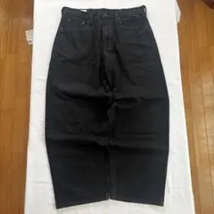 GAP 수퍼 버기 데님 즉완 블랙 33×32 극태 와이드