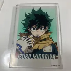 僕のヒーローアカデミア　ヒロアカ　緑谷出久　デク　アクリルブロック