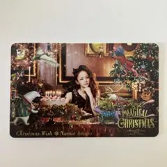 未開封】安室奈美恵 クリスマス ミュージックカード セブンイレブン