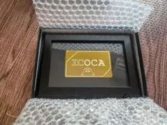 【おまけつき】JR西日本　黄金のICOCA JR西のクレジットカードにゴールドカード登場、特典には黄金のICOCAも