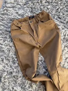 GLAZOS ブラウン ストレッチパンツ アジャスター 170cmのサムネイル