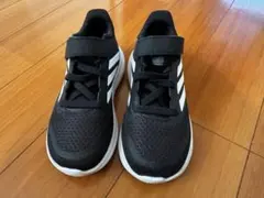 adidas Cloudfoam ブラック/ホワイト スニーカー