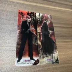BLEACH 阿散井恋次 クリアプレート 2枚セット+ミニフィギュア