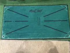 WSOAT GOLF ゴルフ練習用マット スイング軌道確認のサムネイル