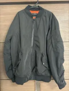 MENS⭐️Bershka⭐️ベルシュカ⭐️ジャケットアウター黒/MA-1型M