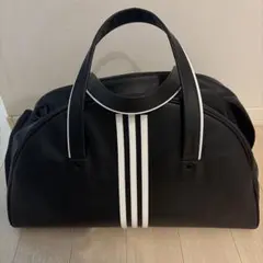 adidas ストライプデザイン ゴルフバッグ