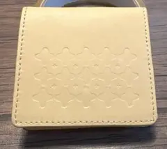ていねい通販　ノベルティ　レザーコインケース