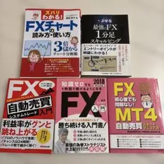 FX入門・MT4・チャート分析・スキャルピング関連書籍5冊セットのサムネイル