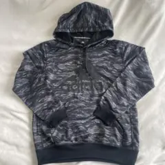 adidas 迷彩柄 フード付きパーカー Lサイズ