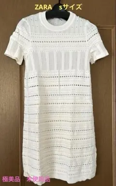 ZARA sサイズ　半袖ワンピース　キャミソール付き