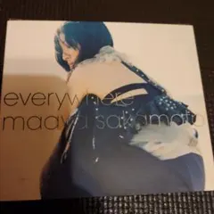everywhere　坂本真綾　初回特典DVD付き