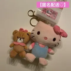 【新品未使用】ハローキティ タイニーチャム マスコットホルダー チャーム