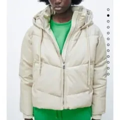 ザラ　ダウン　アウター