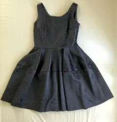 ネイビー　ドレス　ワンピース　スコットクラブ