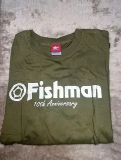 Fishman 10th Anniversary Tシャツ カーキ
