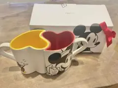 Francfranc ミッキー&ミニー　ペアマグカップ