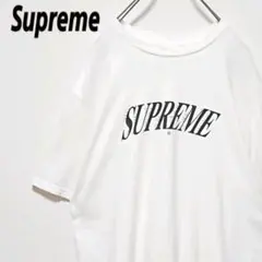 人気モデル シュプリーム スラップショット ロゴ ホワイト 半袖 Tシャツ