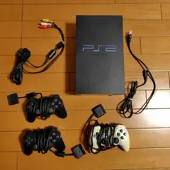 PS2 SCPH-35000 BK 本体　コントローラー ジャンク品　プレステ2