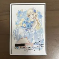 ぶいすぽっ！ 藍沢エマ 誕生日記念2025 セット箔押し サイン入りポスト