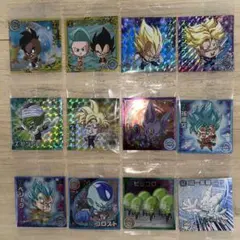 ベ*◇様 ドラゴンボール超戦士シールウエハース 超絶感謝の十周年12枚まとめ売り