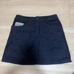 adidas ゴルフスカート レディース ネイビー