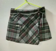 チェック柄ミニスカート サイズ11
