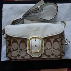 COACH コーチ CN313 モーガン スクエア クロスボディ クロコ型押し 