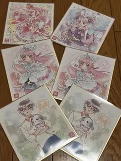 プリキュア色紙ART7 キュアキュンキュン＆キュアプリズム＆キュアワンダフル