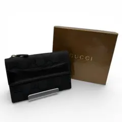 マツ様　GUCCI グッチ カードコインケース 折り財布 箱付き GG柄 w5
