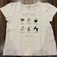 KUMIKYOKU ピンク Tシャツ 100cmのサムネイル