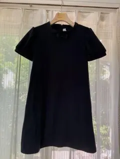 キャサリンコテージ　ネイビー半袖ワンピース 150cm