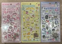 正規品 サンリオ第二弾 ポムポムプリン はぴだんぶい ボンボンドロップシール