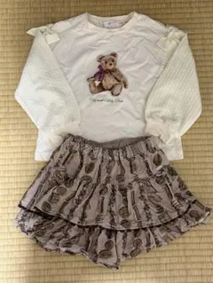 メゾピアノ　上下セット　110サイズ