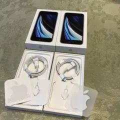 iPhone 箱のみ　2個セット　未使用充電ケーブル付き