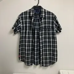 TOMMY JEANS チェック柄 半袖シャツ S