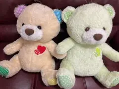 ハート ベア　大きなぬいぐるみ　高さ約50cm タグ付