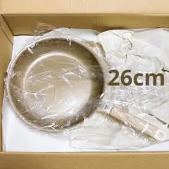 新品 未使用 evercook 26cm フライパン アプリコットベージュ 限定のサムネイル