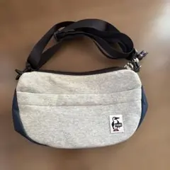 チャムス　ショルダーバッグ　グレー