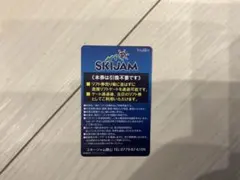SKIJAM ジャム勝山 スキー場利用券 小人1枚 引換不要 明日着